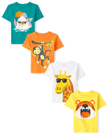 The Children's Place Baby and Toddler Boys' Animal