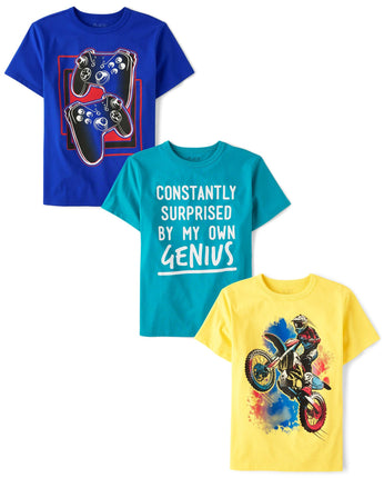 The Children's Place Boys' Assorted Everday Short