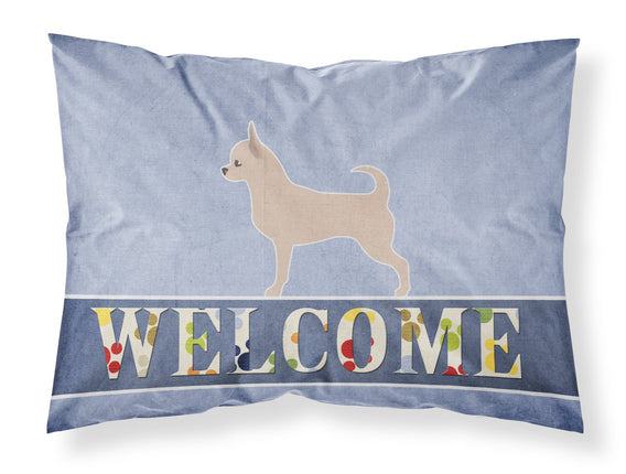 Caroline's Treasures Chihuahua Welcome Pillowcase,