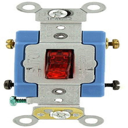 Leviton 1202-PLR, Red