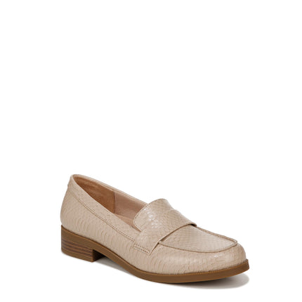 LifeStride Womens Sonoma 2 Slip On Loafers Tan Liz