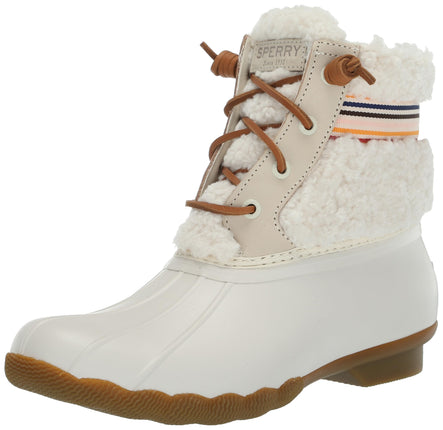 Sperry Men's Saltwater Sherpa Rain Boot, Rainbow I
