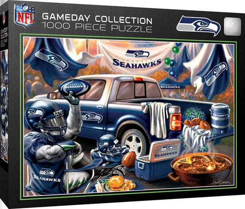 MasterPieces - 1000 Piece Jigsaw Puzzle, NFL Seatt
