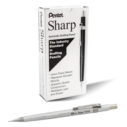 Pentel Sharp Mechanical Pencil, (0.5mm), Metallic