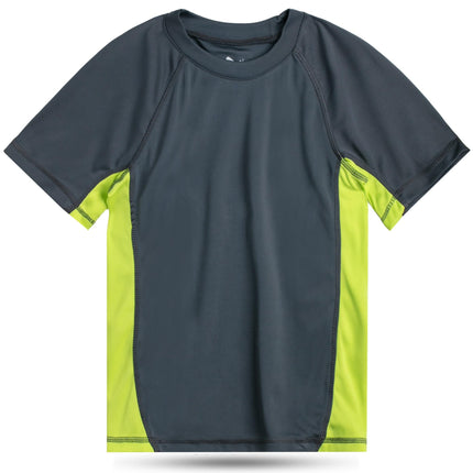 Kanu Surf Boys Short Sleeve UPF 50 Rashguard Swim
