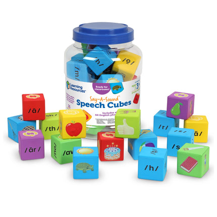 Learning Resources Say-a-Sound™ Speech Cubes, Pres