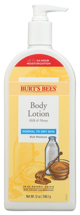 Burt's Bees Milk and Honey Body Lotion - 12 Ounce