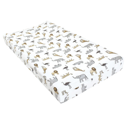 Hudson Baby Unisex Baby Changing Pad Cover, Modern
