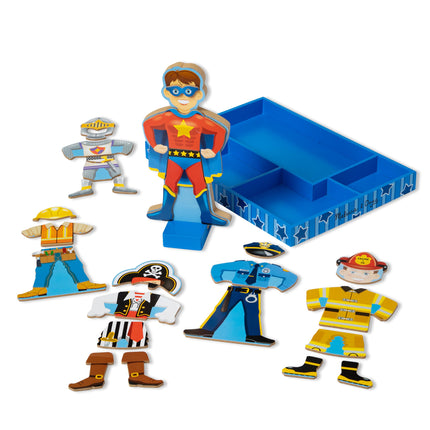 Melissa & Doug Joey Magnetic Wooden Dress-Up Prete