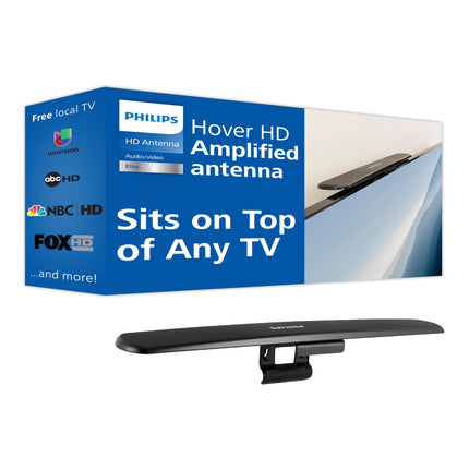 Philips Hover Amplified HD Digital TV Antenna, Lon