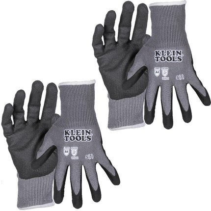 Knit Dipped Gloves, Cut Level A4, Touchscreen, Sma