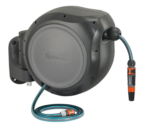 Gardena 8050 82' (25M) Wall Mounted Retractable Re