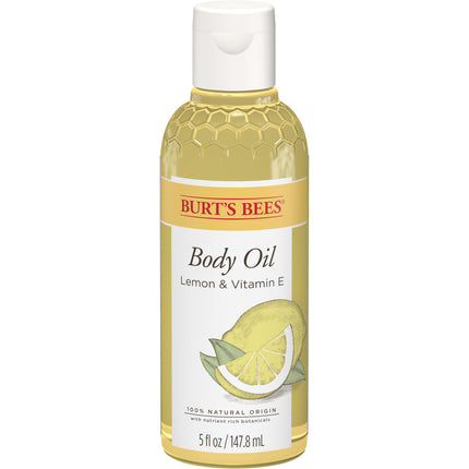 Burts Bees Body Oil - Lemon and Vitamin E For Unis