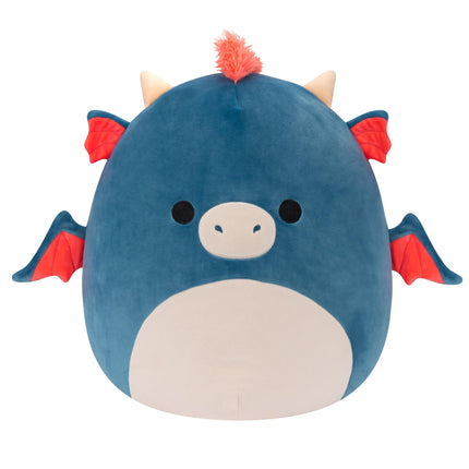Squishmallows Original 14-Inch Carin Blue Dragon w