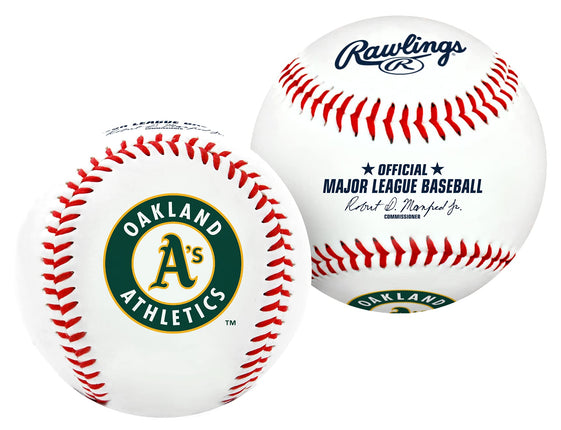 Rawlings MLB Oakland Athletics Team Logo Baseball,