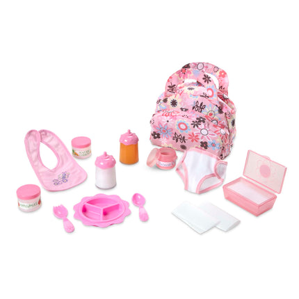Melissa & Doug Doll Feeding and Changing Accessori