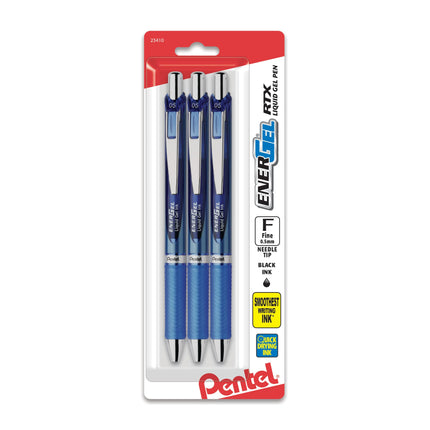 Pentel EnerGel RTX Retractable Liquid Gel Pen, (0.