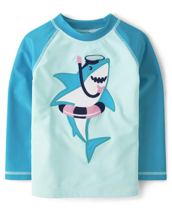 Gymboree Boys' and Toddler Embroidered Long Sleeve