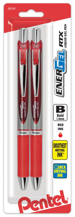 Pentel EnerGel RTX Retractable Liquid Gel Pen, Bol