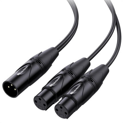 Cable Matters Balanced XLR Splitter Cable - 1.5ft