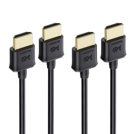 Cable Matters 2-Pack Ultra Thin HDMI Cable 10 ft,