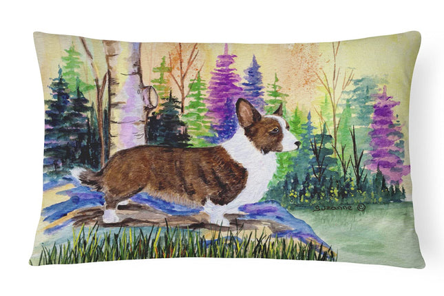 Corgi Decorative Fabric Pillow