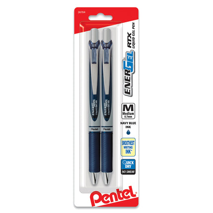 Pentel EnerGel RTX Retractable Liquid Gel Pen, (0.