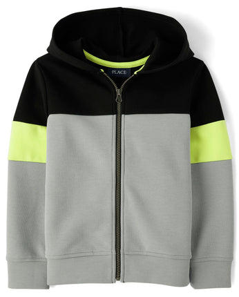 The Children's Place Boys' Long Sleeve Scuba Knit
