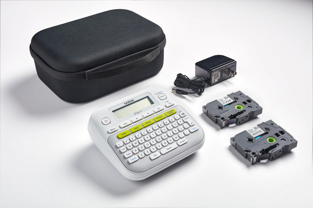 Brother PT-D210SV Label Maker Bonus Bundle Comes w