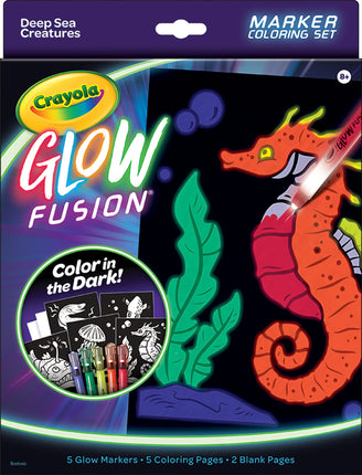 Crayola Glow Fusion - Deep Sea Critters (12pcs), G