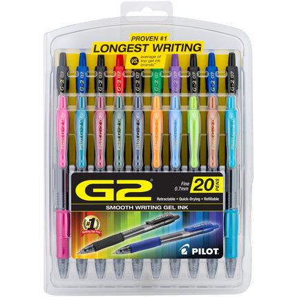 Pilot G2 Retractable Premium Gel Ink Roller Ball P