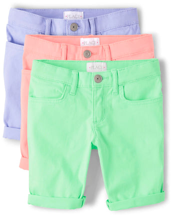 The Children's Place Girls' Sold Skimmer Shorts 3