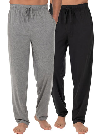 Fruit of the Loom Men's 2-Pack Jersey Knit Pajama