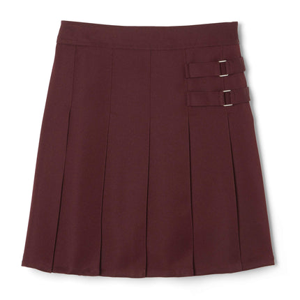 French Toast Girls' Two-Tab Pleated Scooter Skirt,