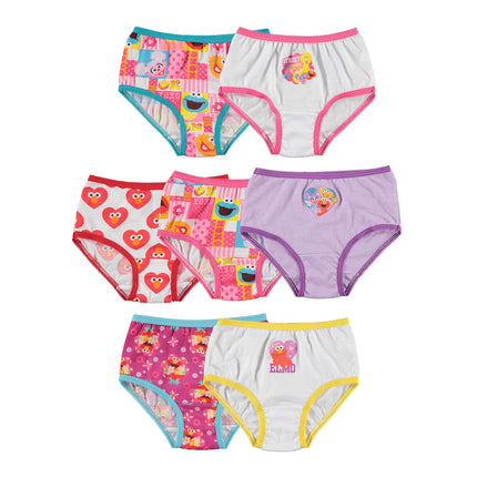 Sesame Street Girls' Underwear Multipacks, Sesame7