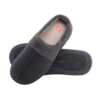 Hanes Boy's Slipper Clog House Shoe with Indoor Ou