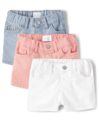 The Children's Place Toddler Girls Denim Shortie S