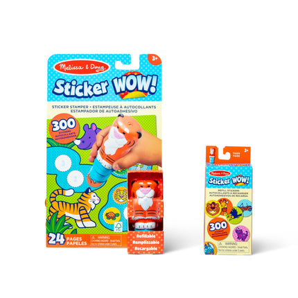 Melissa & Doug Sticker WOW Tiger Bundle: Sticker S