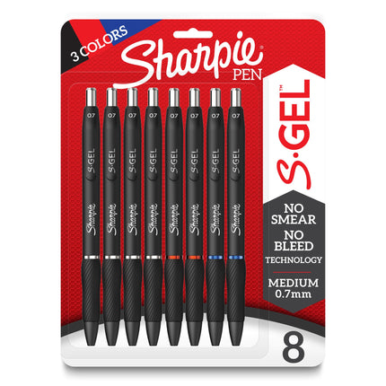 SHARPIE S-Gel, Gel Pens, Medium Point (0.7mm), Ass
