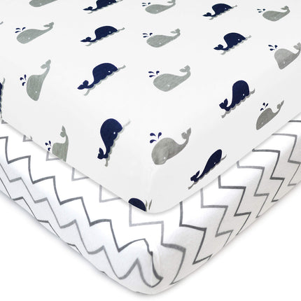 American Baby Company Printed 100% Natural Cotton