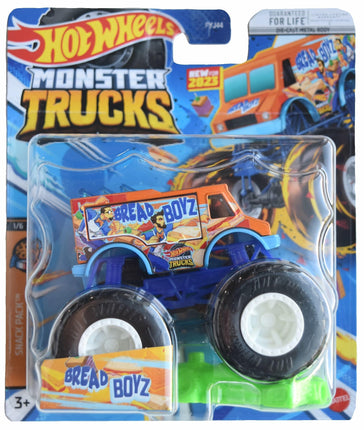 Hot Wheels Monster Trucks Bread Boys, Snack Pack 1
