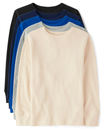 The Children's Place Boys' Long Sleeve Thermal Hen