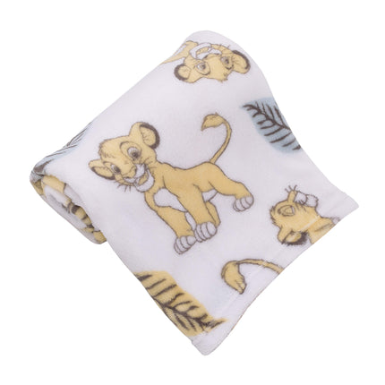 Disney Lion King Super Soft White, Yellow, Green S
