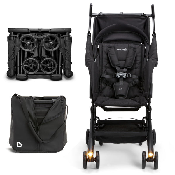 Munchkin Night Owl Lightweight Travel Stroller wit