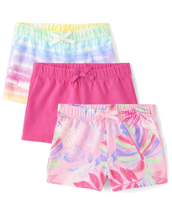 The Children's Place Girls' Assorted Pull on Short