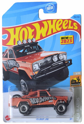 Hot Wheels '73 Jeep C10, Baja Blazers 3/10 [Orange
