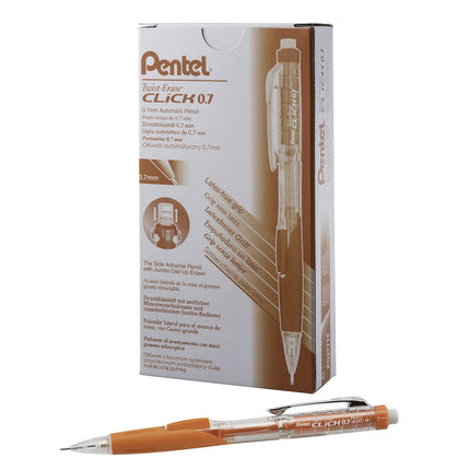 Pentel Twist-Erase CLICK Mechanical Pencil, (0.7mm