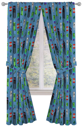 Minecraft Monster Hunters 84" Inch Drapes - Beauti