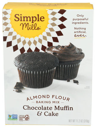 Simple Mills Gluten Free Chocolate Muffin and Cake