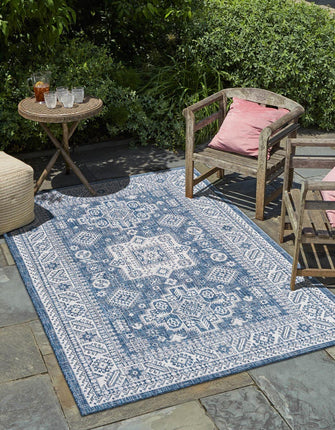 Unique Loom Outdoor Aztec Collection Area Rug - Ch